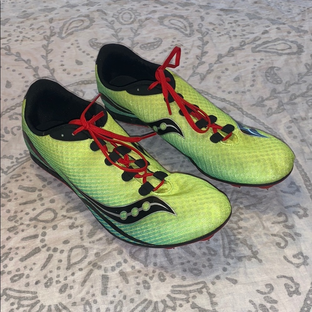 Saucony Vendetta Track Spike Running Shoes Sz 11